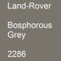 Preview: Land-Rover, Bosphorous Grey, 2286.